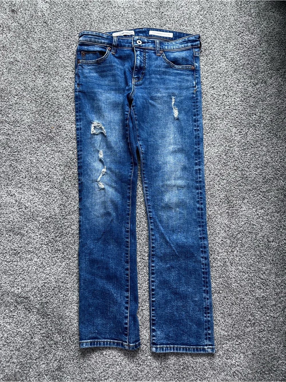 Pilcro and Letterpress, size 29, slim straight jeans